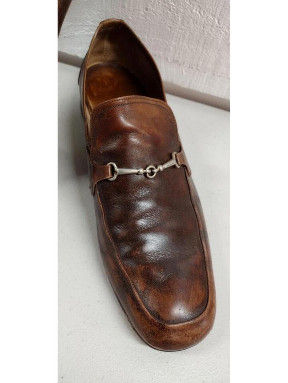 BALLY OF SWITZERLAND Classy Shoes Brown Leather 70s 80s Vintage Loafers 9 1/2 C